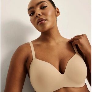 NWT Knix WingWoman Contour Bra 36C - Warm Sand